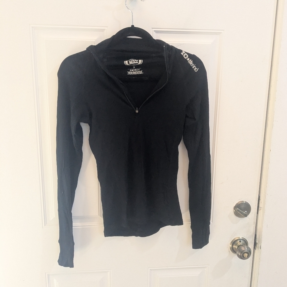 iO Merino Quarter Zip Merino Wool Baselayer